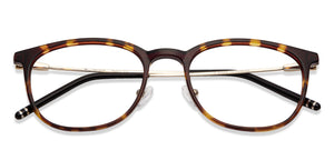 Brown Rectangle Full Rim Unisex Eyeglasses by John Jacobs Computer Glasses-142168