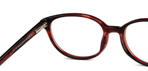 Maroon Cat Eye Full Rim Women Eyeglasses by Vincent Chase-201149