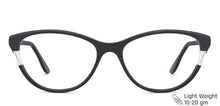 Load image into Gallery viewer, Black Cat Eye Full Rim Medium Women Eyeglasses by Vincent Chase-143716