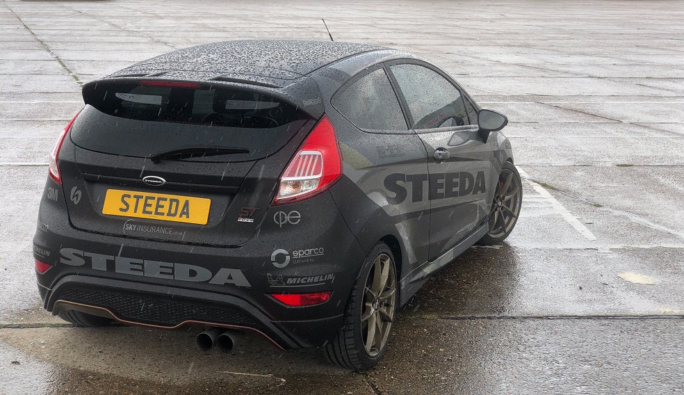 Steeda Fiesta ST Wrap Reveal Rear End