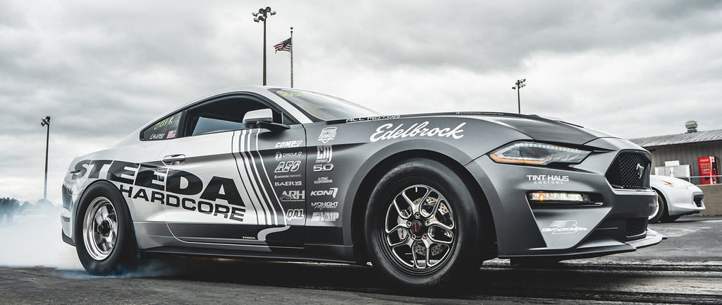 Steeda World Record drag Mustang the "Silver Bullet"