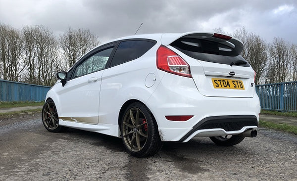 Steeda Fiesta ST with Sparco Trofeo 4 wheels and CP-E catback