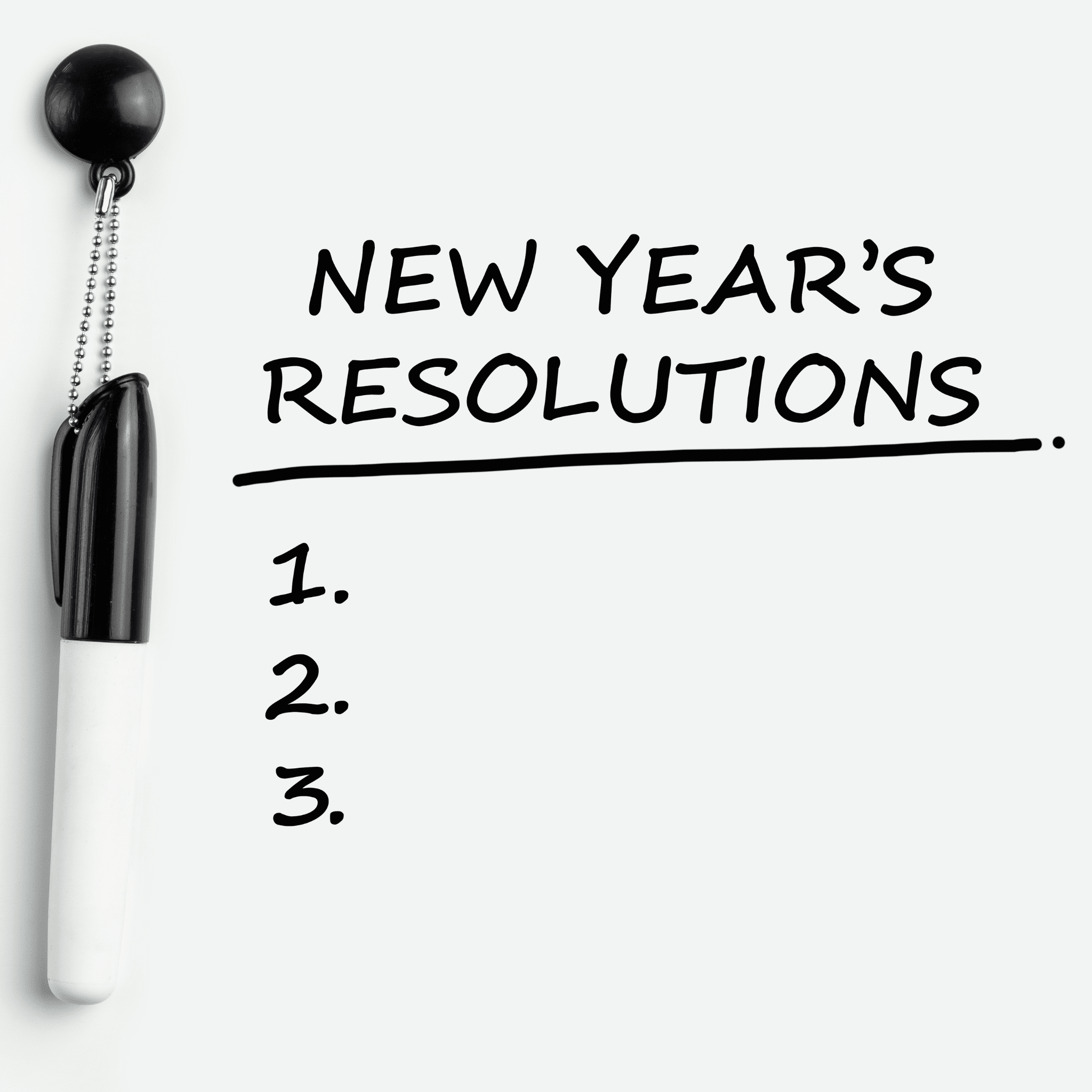 New Year's Resolution List