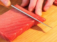 how to cut for Sushi?