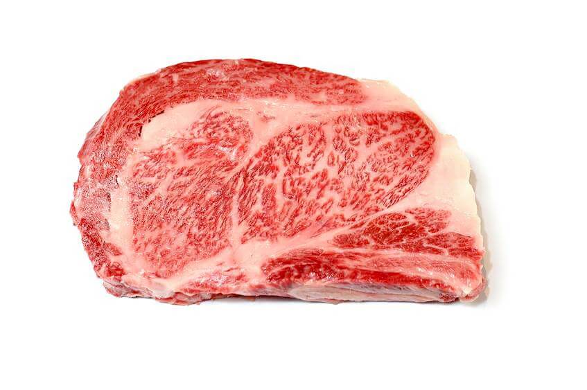 Japanese A5 Wagyu Ribeye Steak Cut