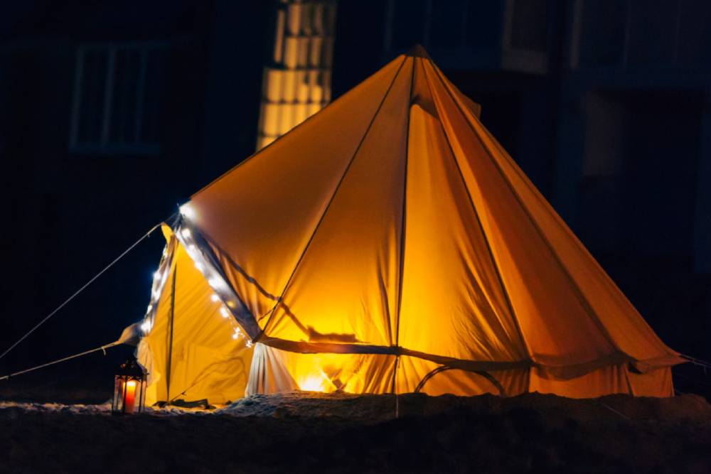 Bell tent image from Cool Canvas Tent Company