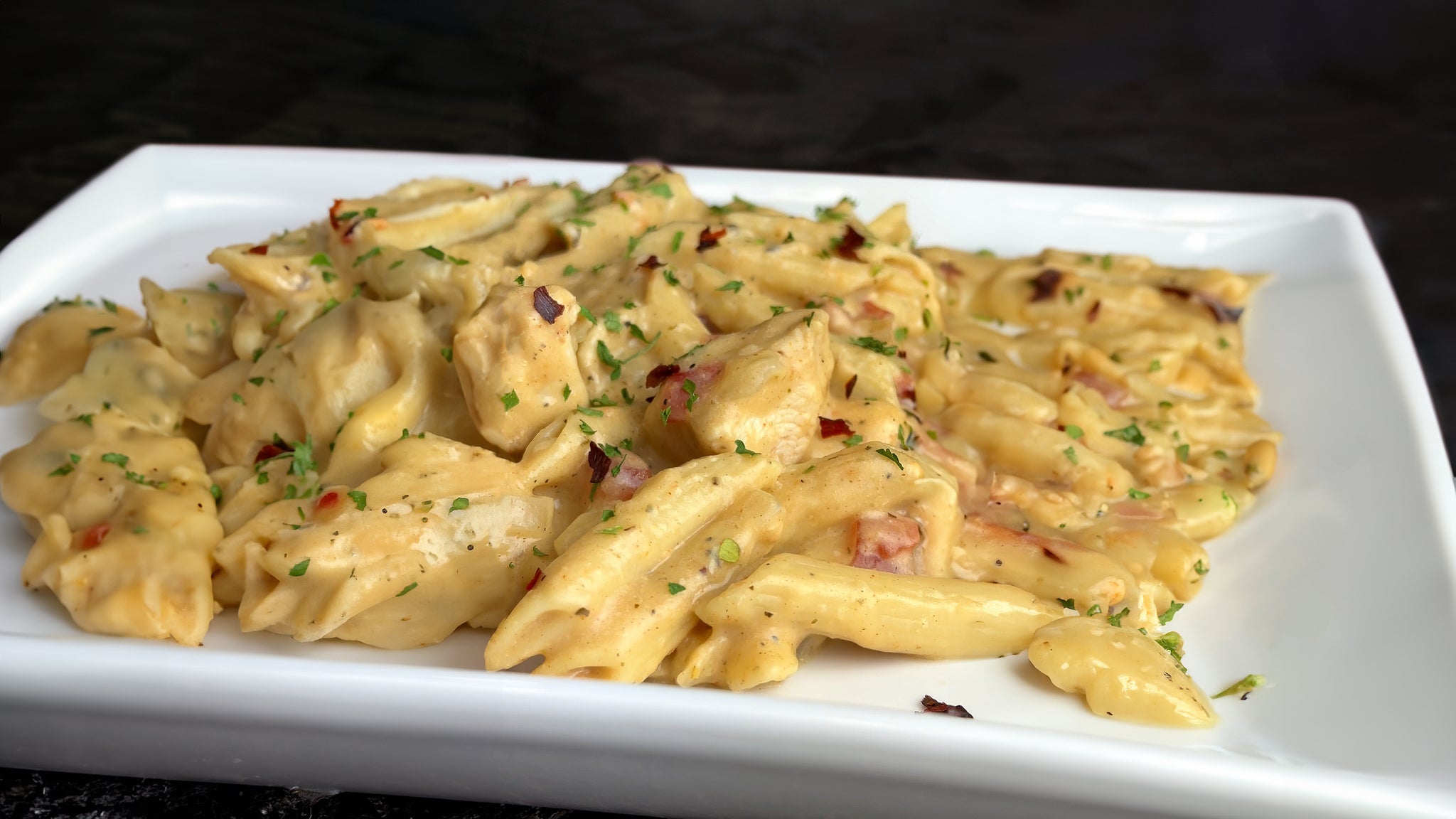 Healthy Cajun Chicken Pasta