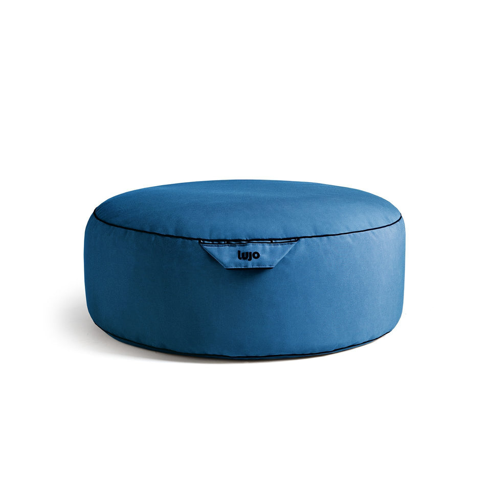 Siteazee Bean Bag Ottoman/Pouf for Gaming Blue.