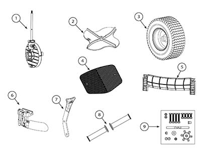 Chpain 8900 Spreader Replacement Parts