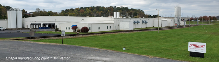 Chapin manufacturing plant in Mt. Vernon KY