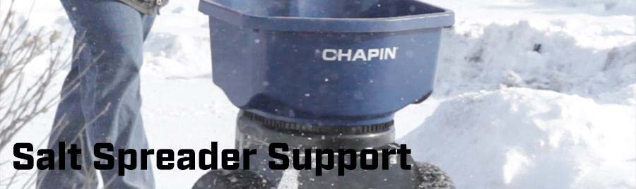 Chapin Salt Spreaders Support Videos