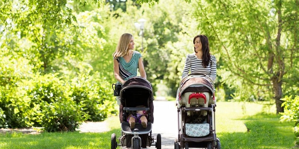 nuna double stroller