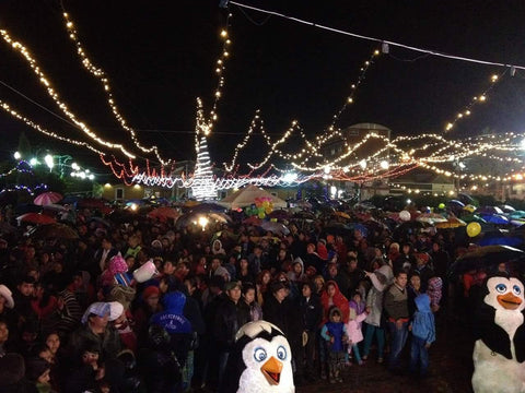 Christmas tree lighting ceremony Totonicapan Catrinka Girls Project inspiring women