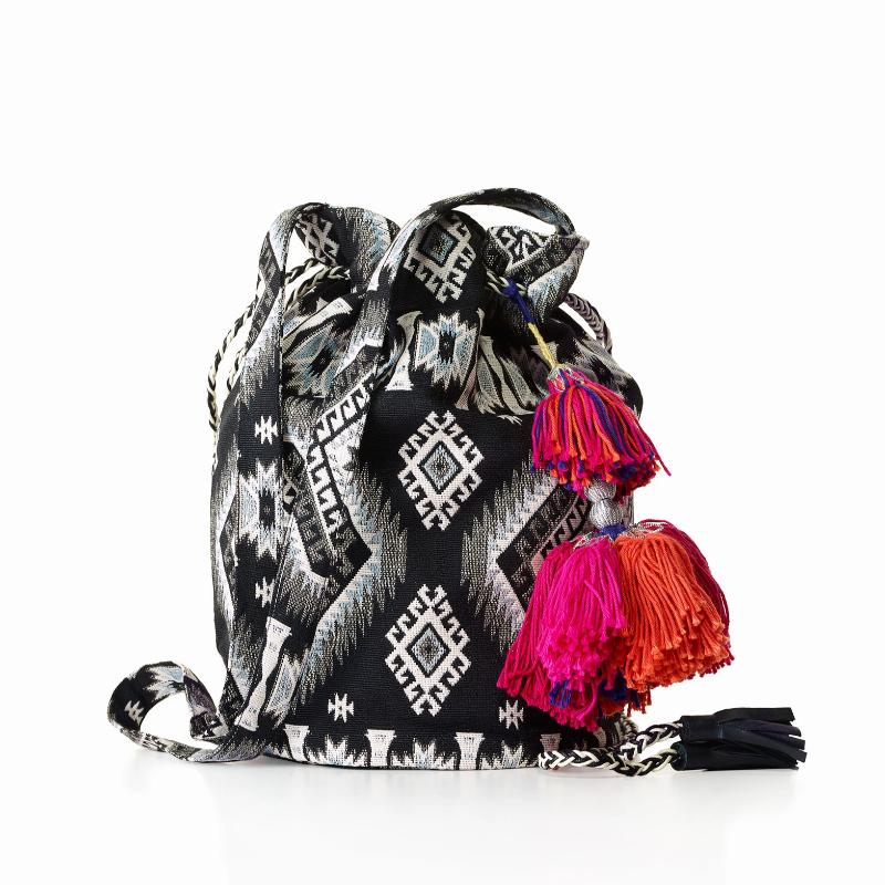 Anita Crossbody Bag - Crossbody Bags in Black/White – Catrinka