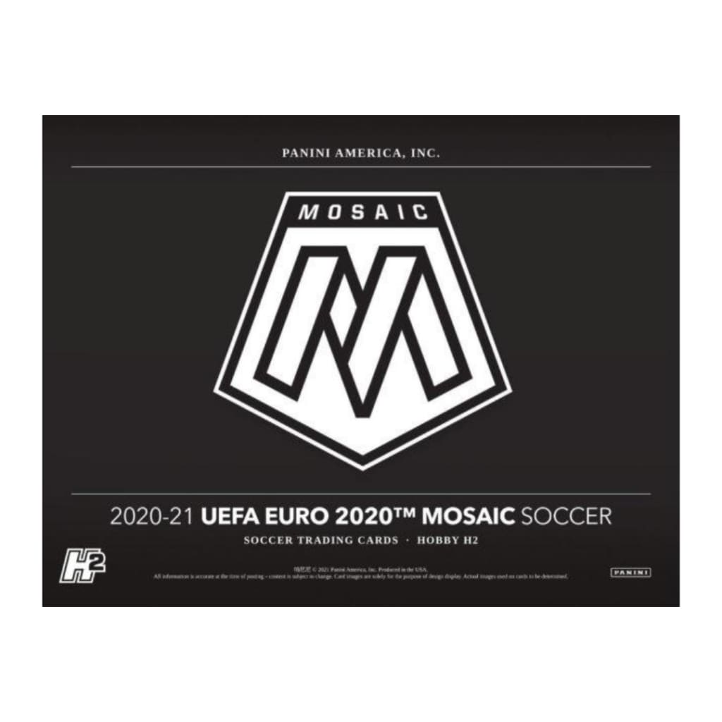 テレビで話題】 2020-21 Mosaic UEFA EURO Hobby 新品未開封ボックス