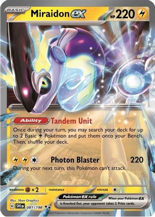 Gardevoir ex 228/198 in Portuguese Scarlet & Violet Pokémon TCG