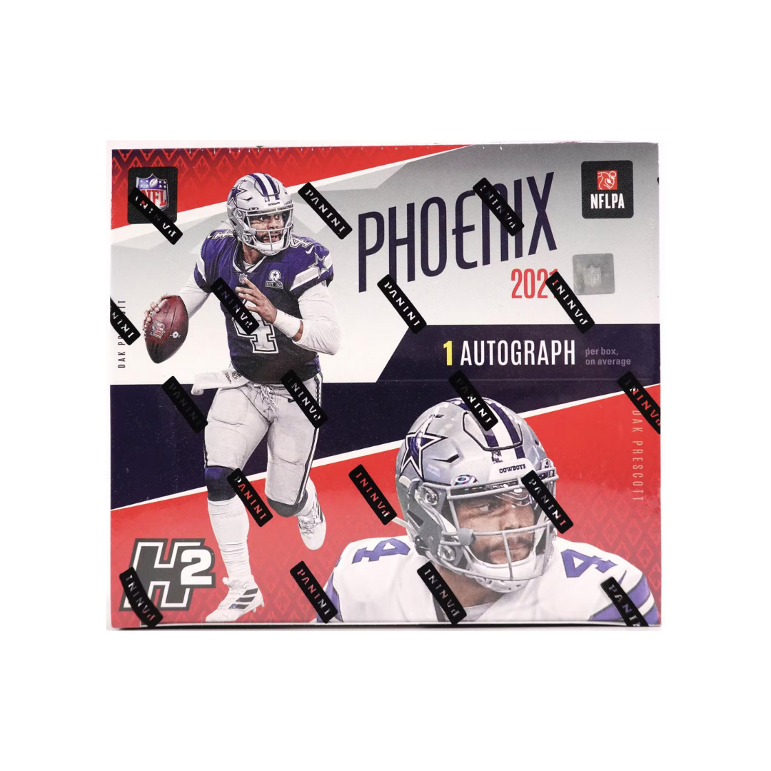 2021 Panini Phoenix Football H2 Box By Panini Hobbiesville