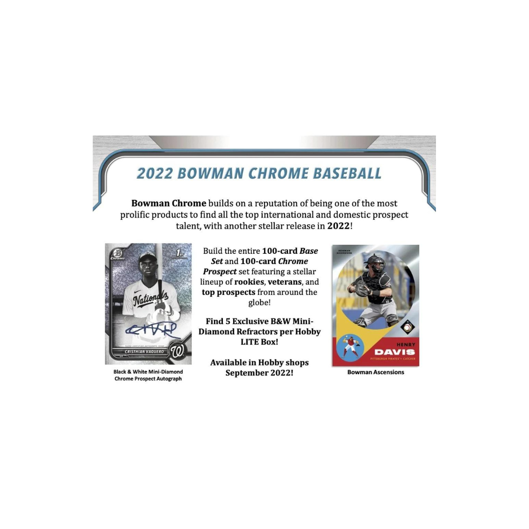 2022 BOWMAN'S BEST BASEBALL HOBBY BOX — Mintink Trading Cards & Live  Experience