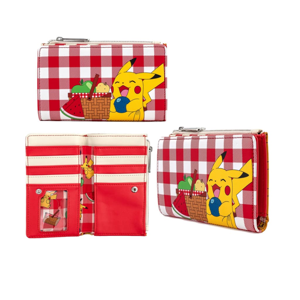 Loungefly Pokemon Pikachu Picnic Basket Flap Wallet