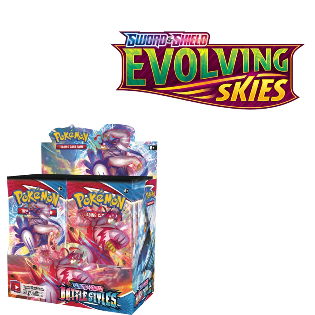 Pokemon Sword & Shield : Battle Styles Booster (Pack or Box) – Cards and  Comics Central