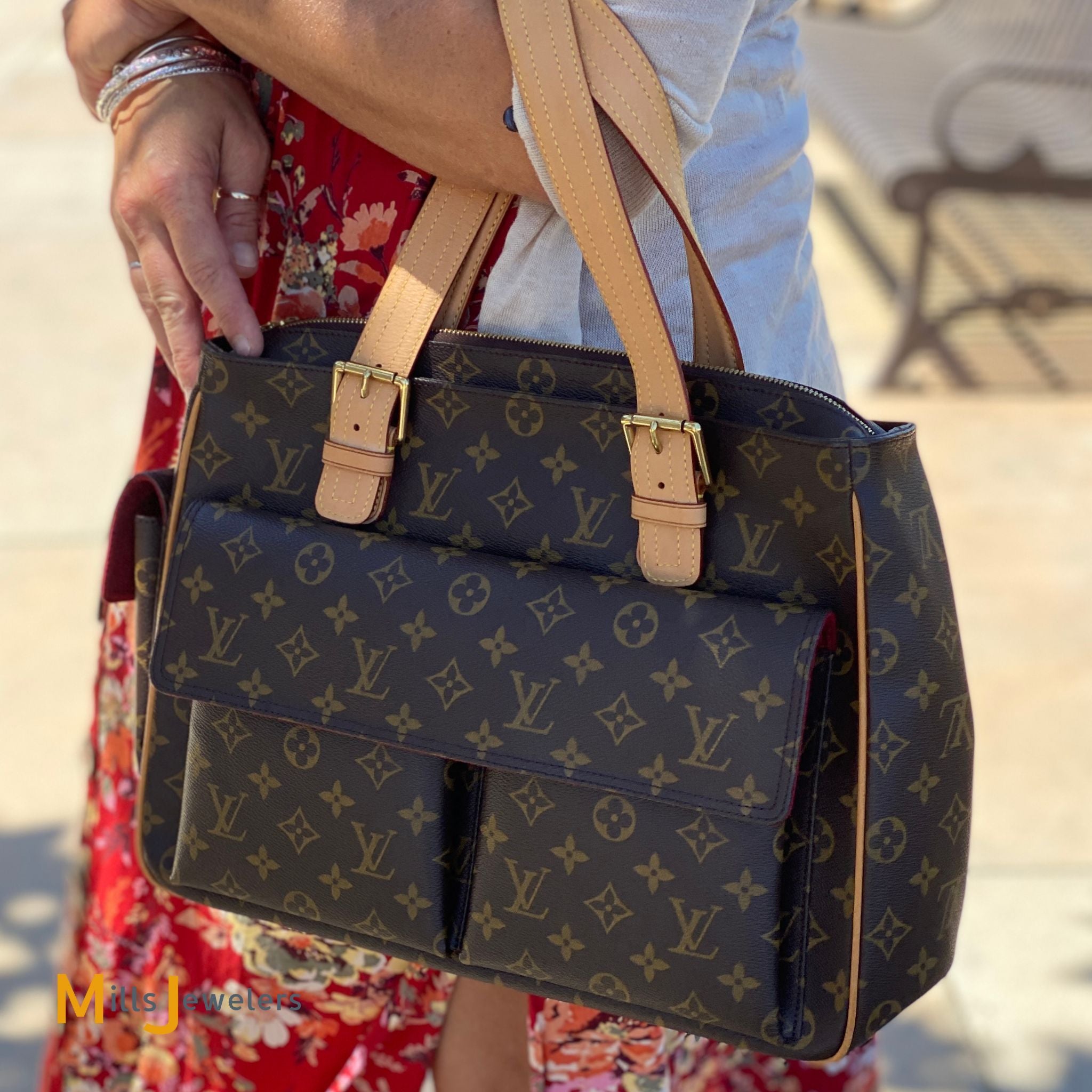 Louis Vuitton Multipli Cite Canvas Tote Bag – Mills Jewelers Loan
