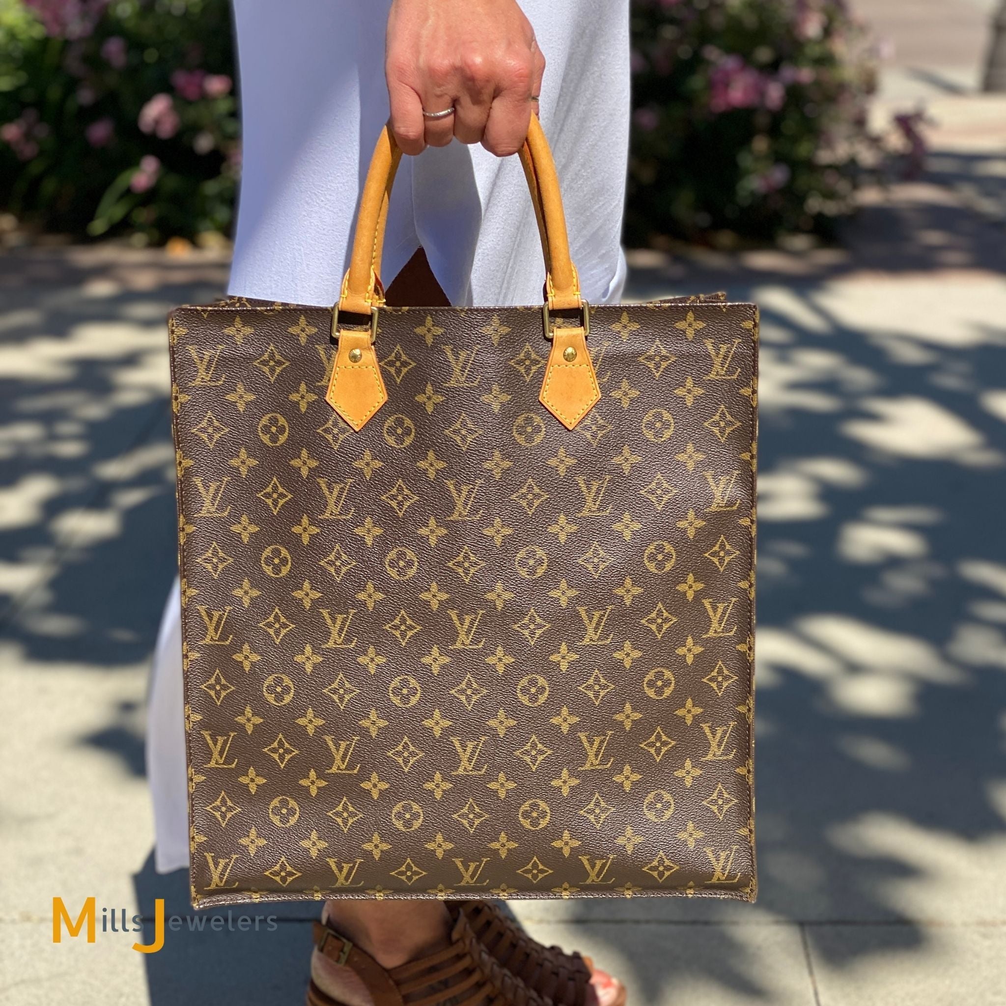 Louis Vuitton Sac Plat Tote Bag