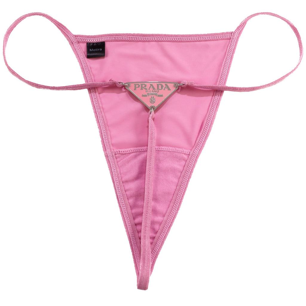 Prada Reworked Thong | Pink – My Next Fit