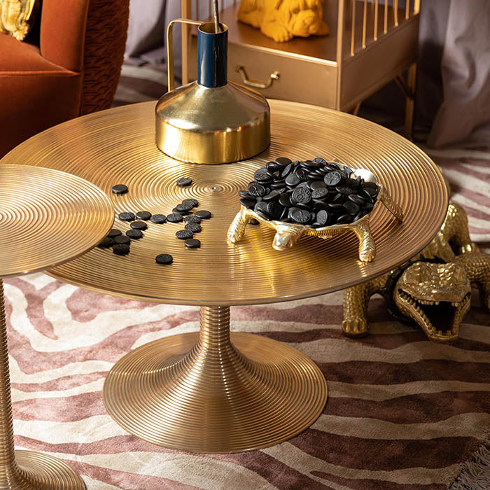 round circle coffee table