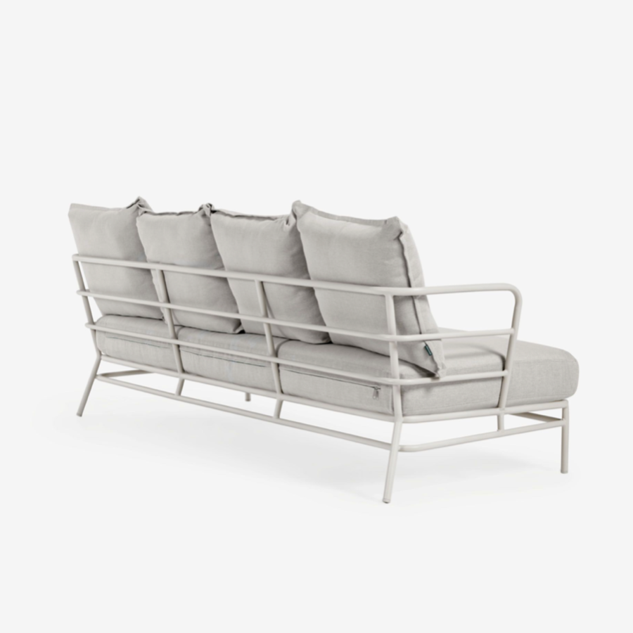 metal frame outdoor sofa set