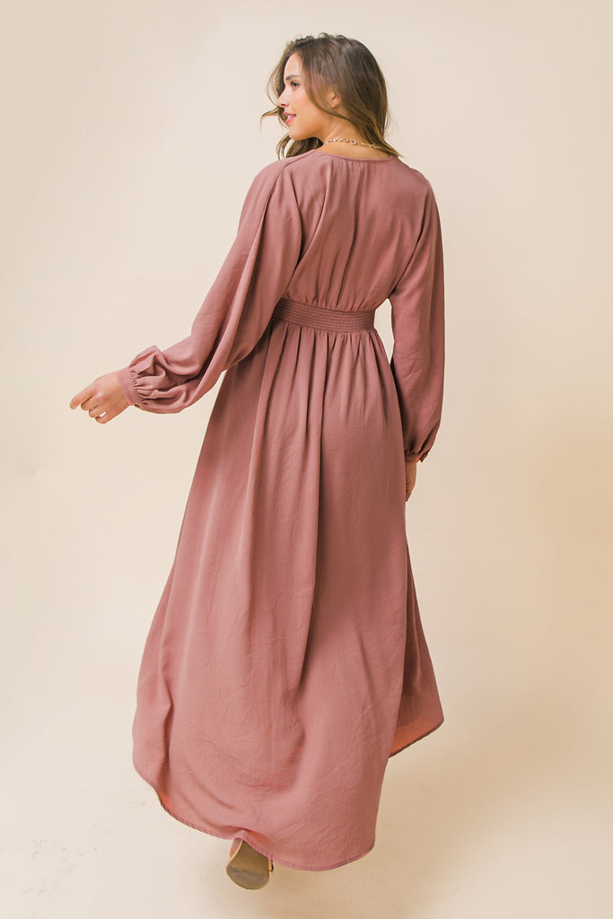 STORY OF LOVE WOVEN MAXI TOP