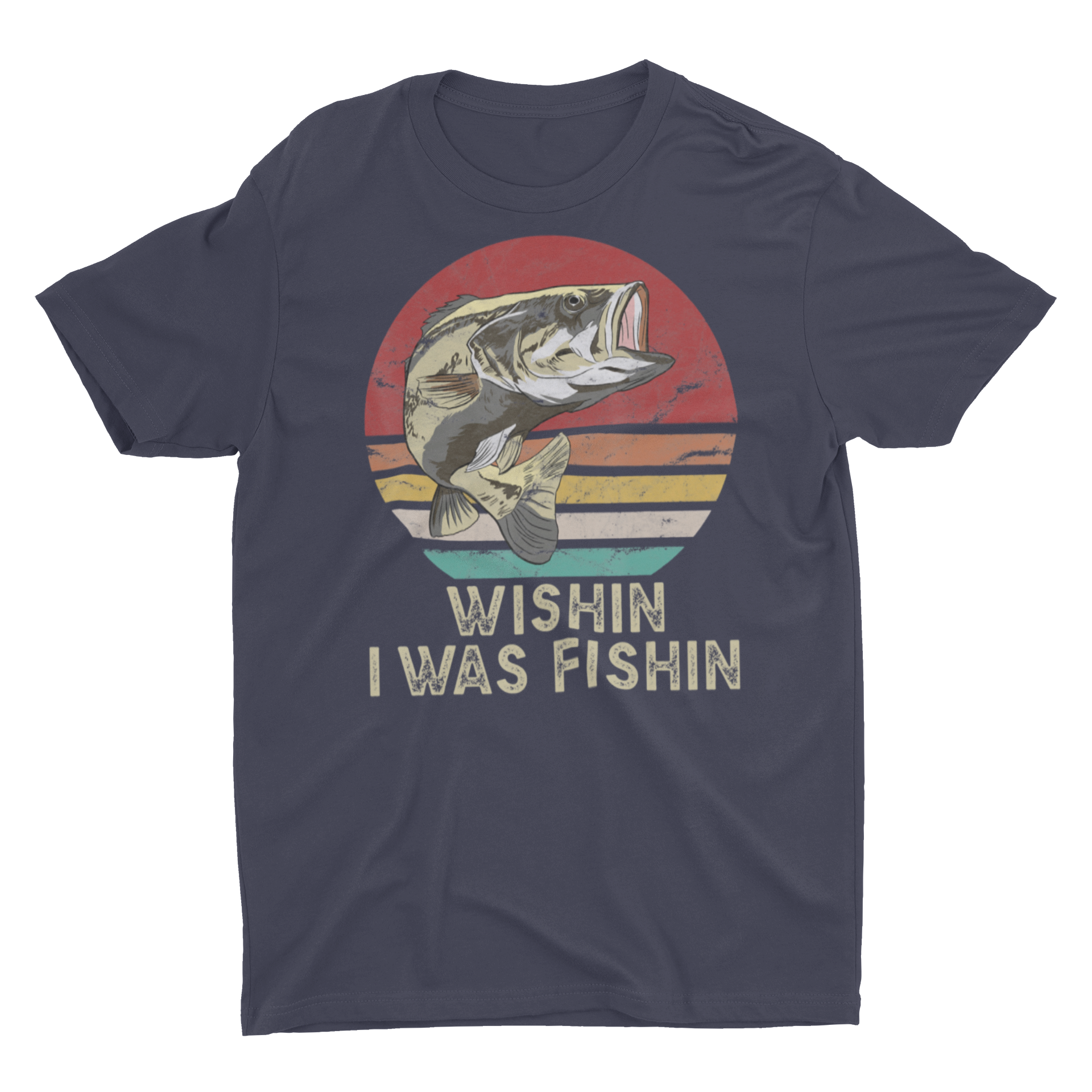 Wish I Was Fishin, Funny Fishing Shirt