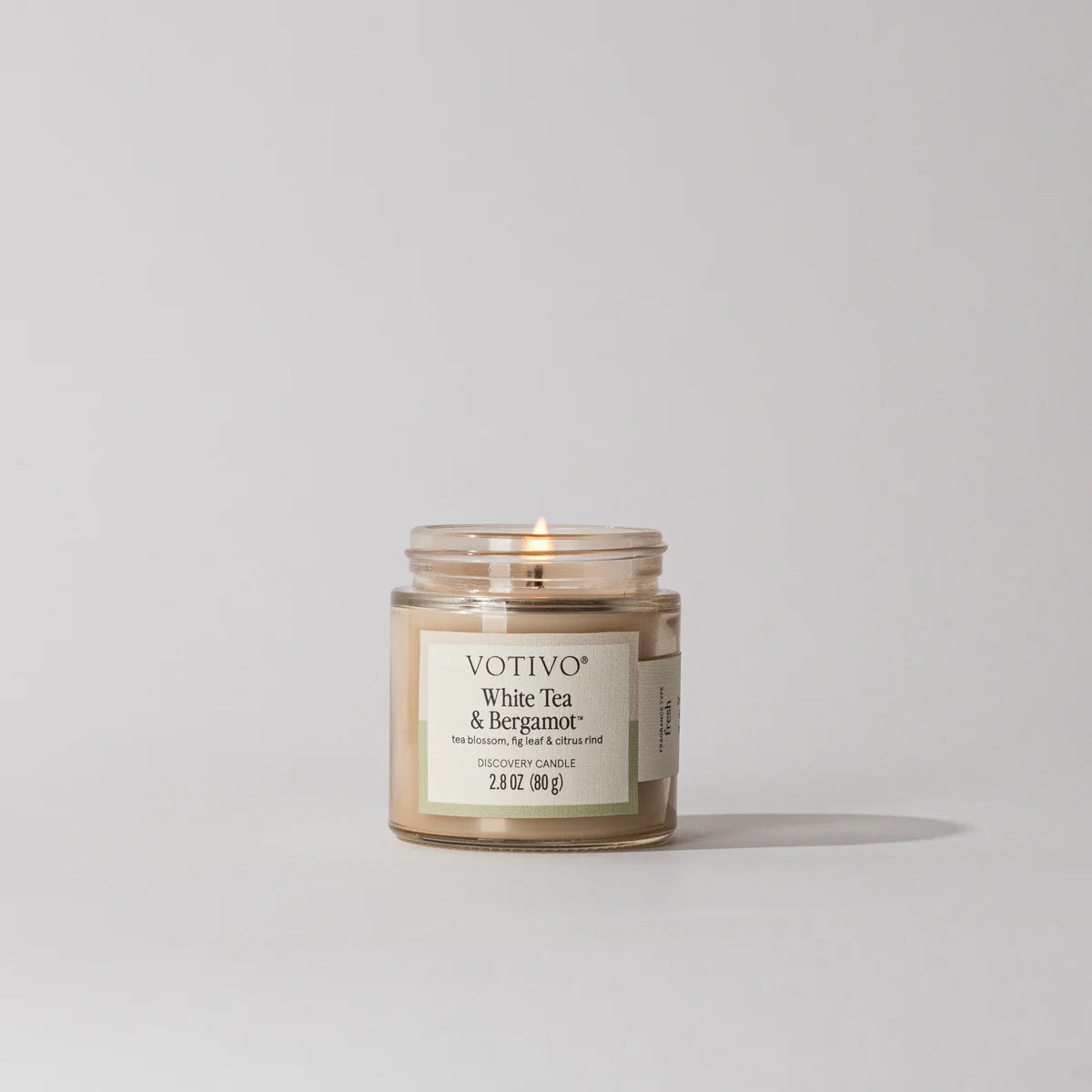 White Tea & Bergamot Jar Candle