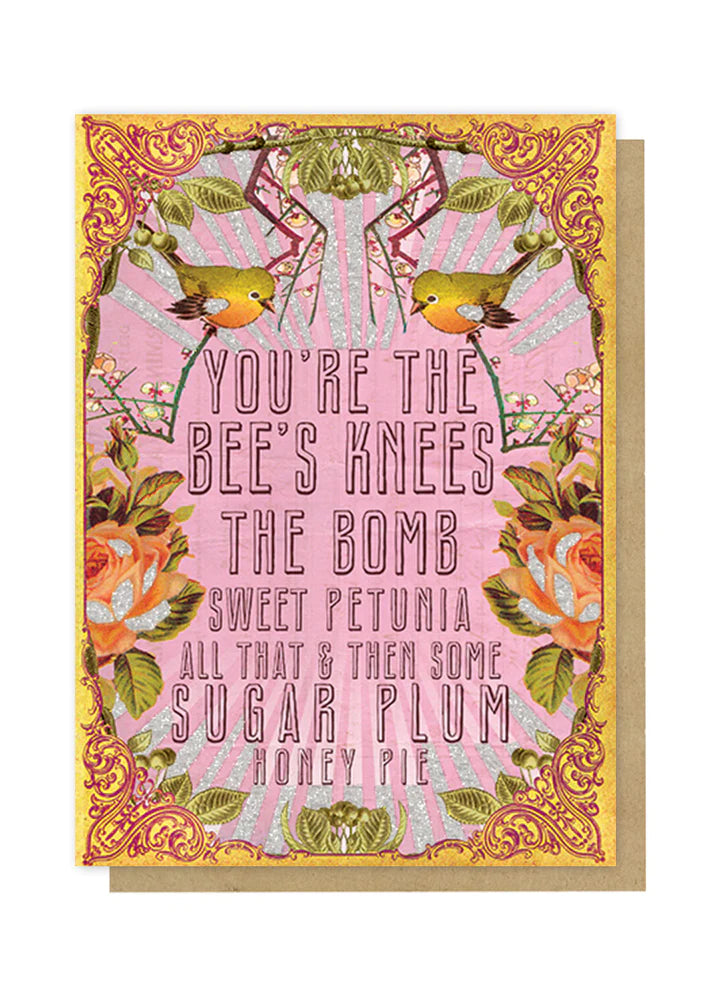 Bee's Knees Greeting Card