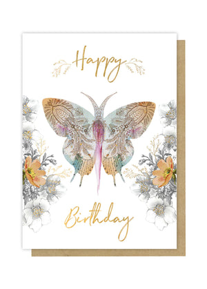 Paisley Butterfly Card - Jupiter Row