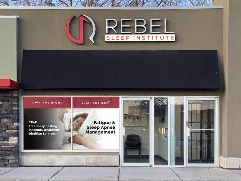 Rebel Sleep Institute storefront