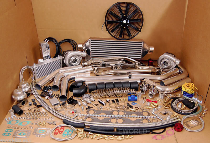 Twin Turbo Sbc Kit Gmc Chevy Blazer Tahoe 305 350 5 7l 1500 Silverado Mmi Speed Shop