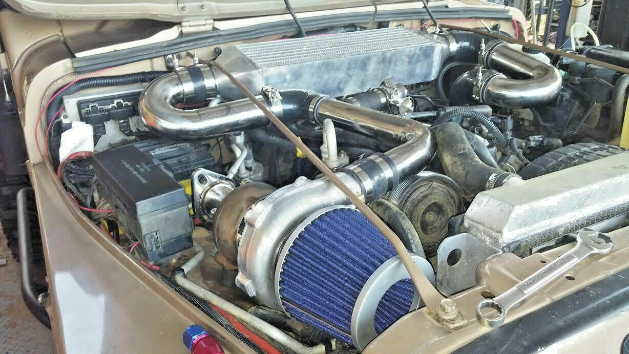 Total 39+ imagen jeep wrangler 4 cylinder turbo kit