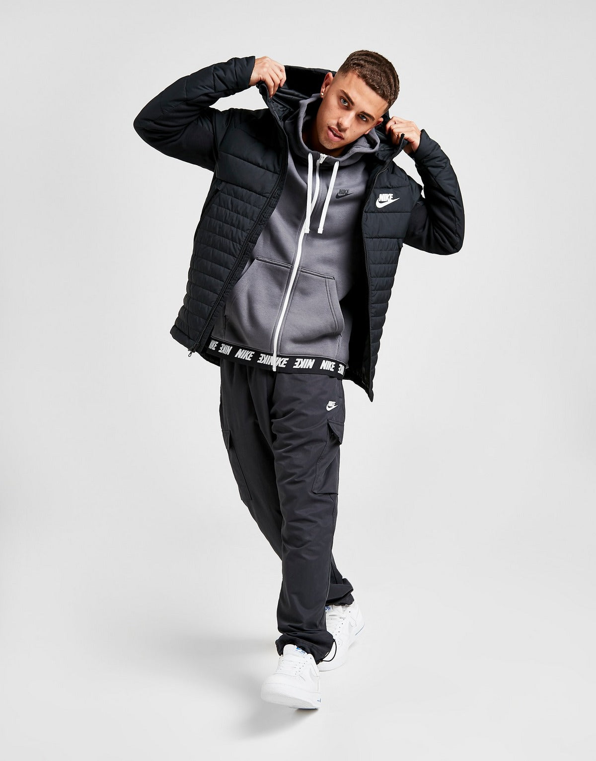 nike sportswear hybrid jacket