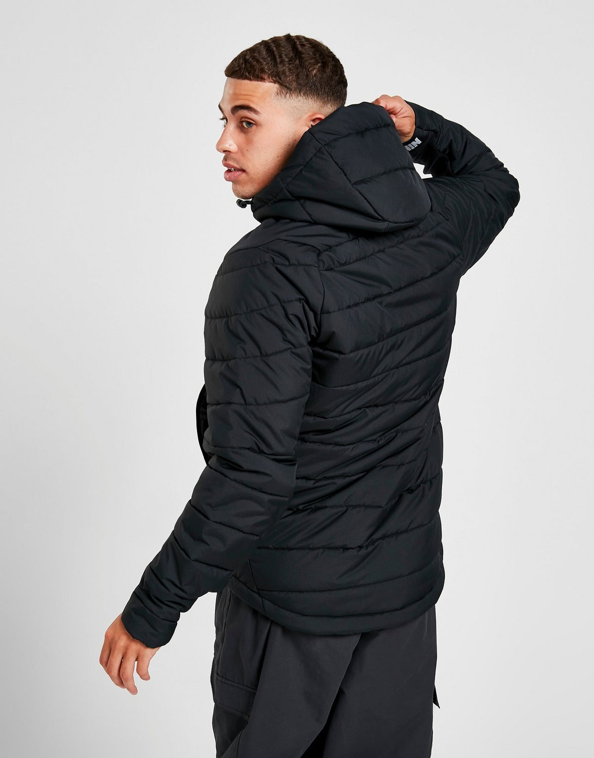 nike sportswear hybrid jacket black