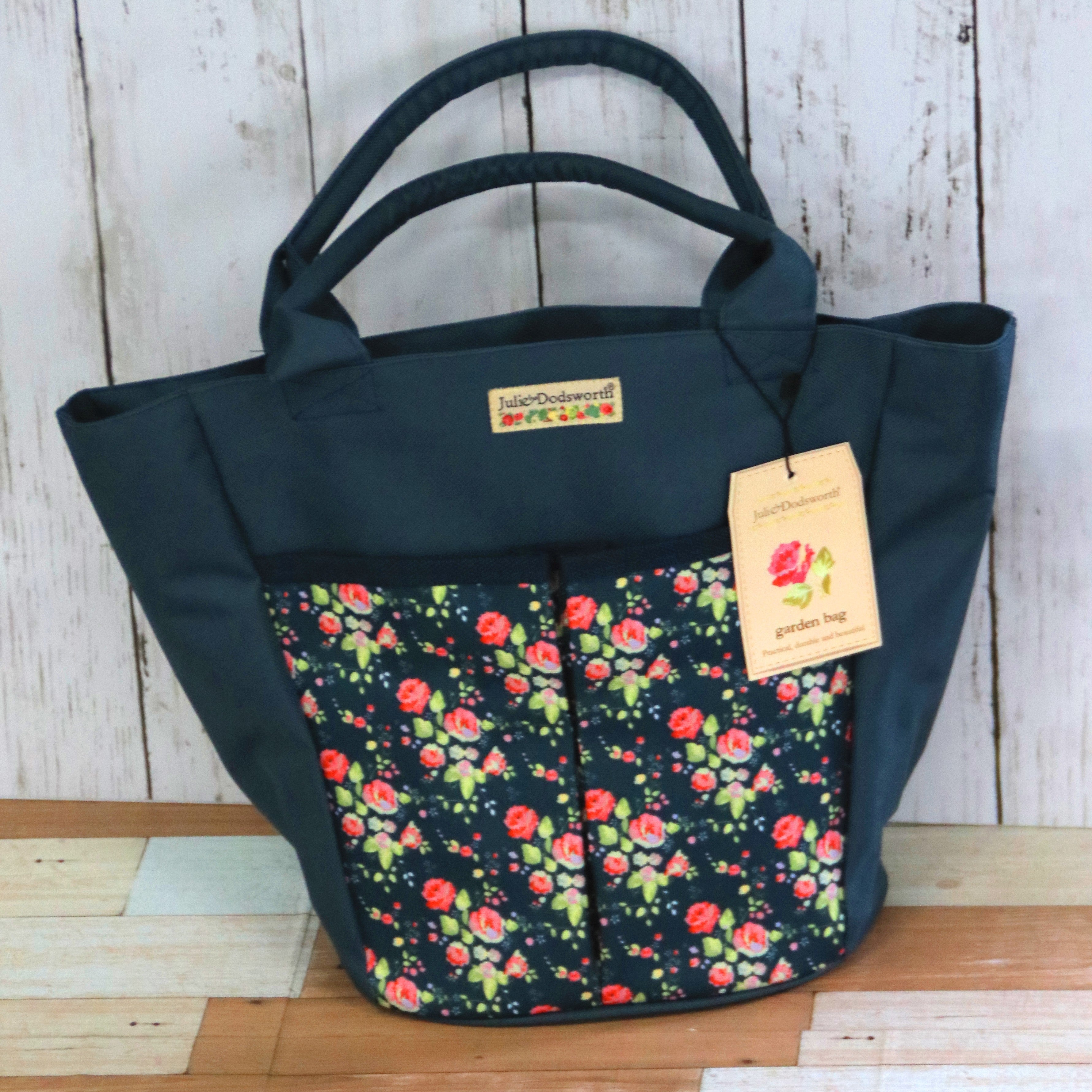 Briers ガーデンバッグ ダークグリーン Julie Dodsworth Flower Girl Garden Tool Bag David Austin Roses Japan