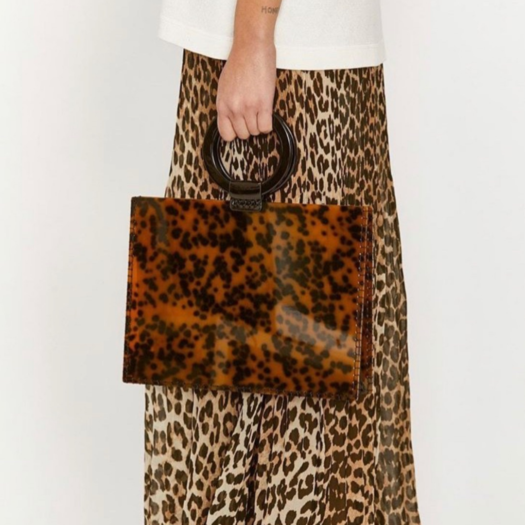 Respiro | Sienna Leopard Acrylic Handbag