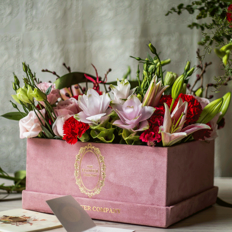 Flower Box Delivery In India Online The Flower Company