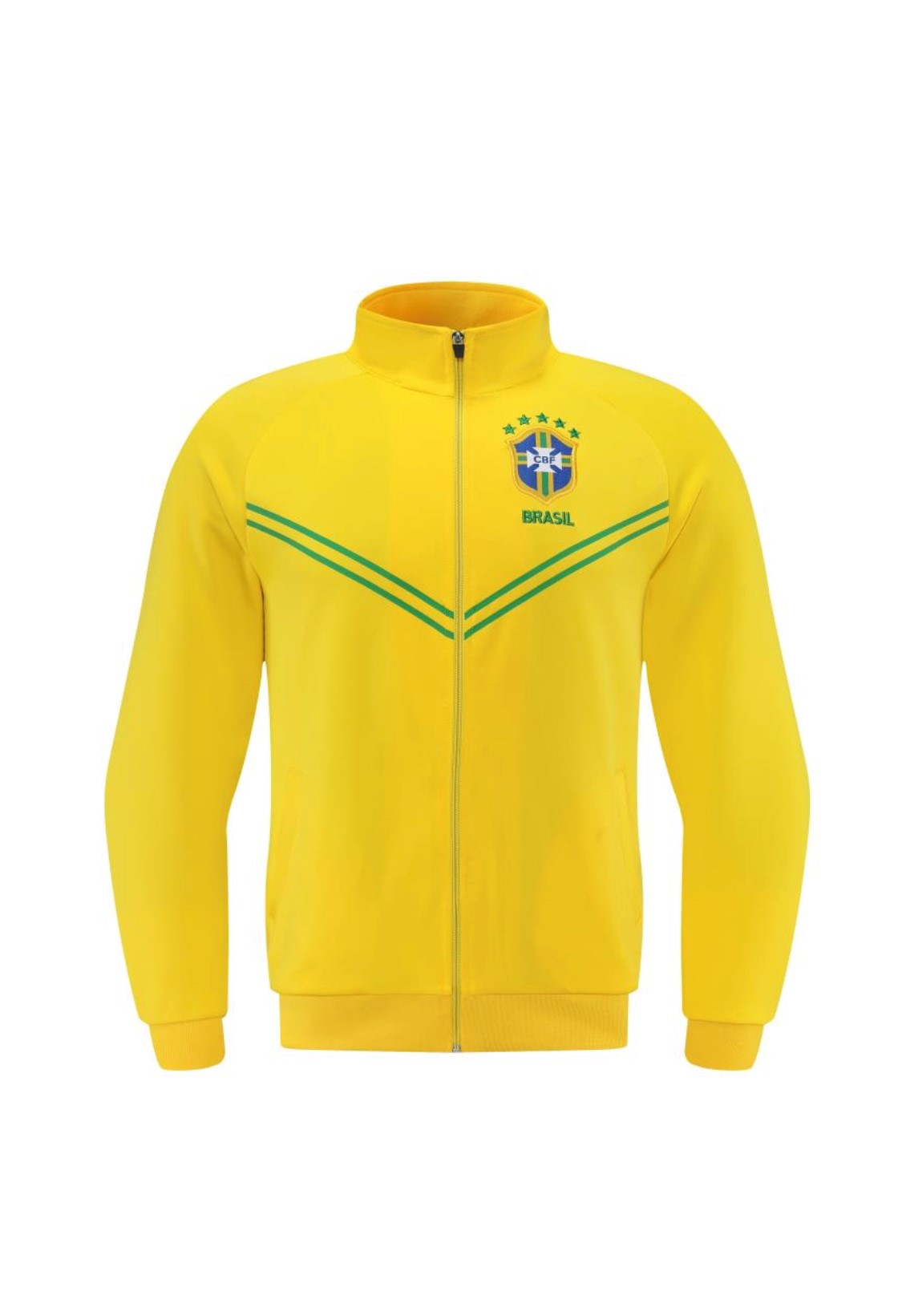 Brasil jacket ( yellow/ training jacket / warm up jacket / Harmony day –  The FootyMan