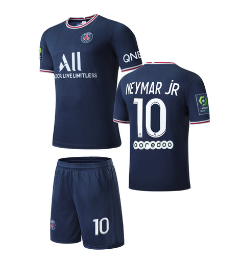 Football Jersey Paris saint Germain home Neymar number#10 2021-2022 ...