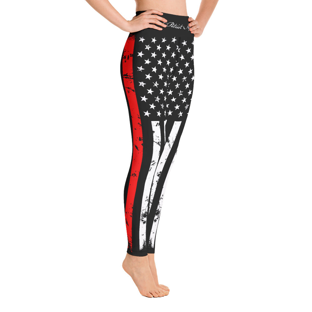 Thin Red Line Flag Leggings – Shop With Cre