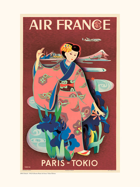 Affiche ancienne – Air France, Paris - New York, New York - Paris. –  Galerie 1 2 3