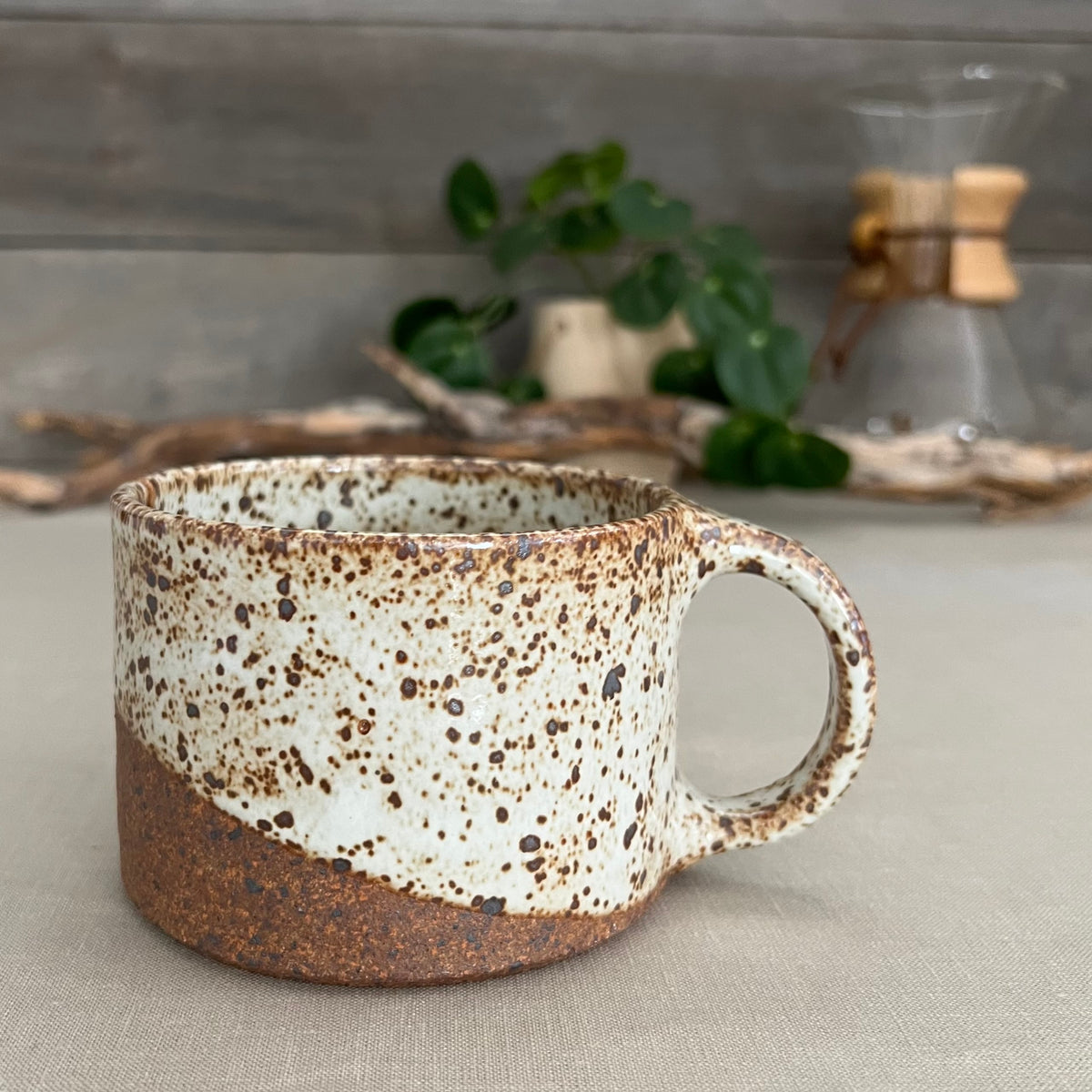 Speckle Collection Tea Notch Mug – kmgpottery