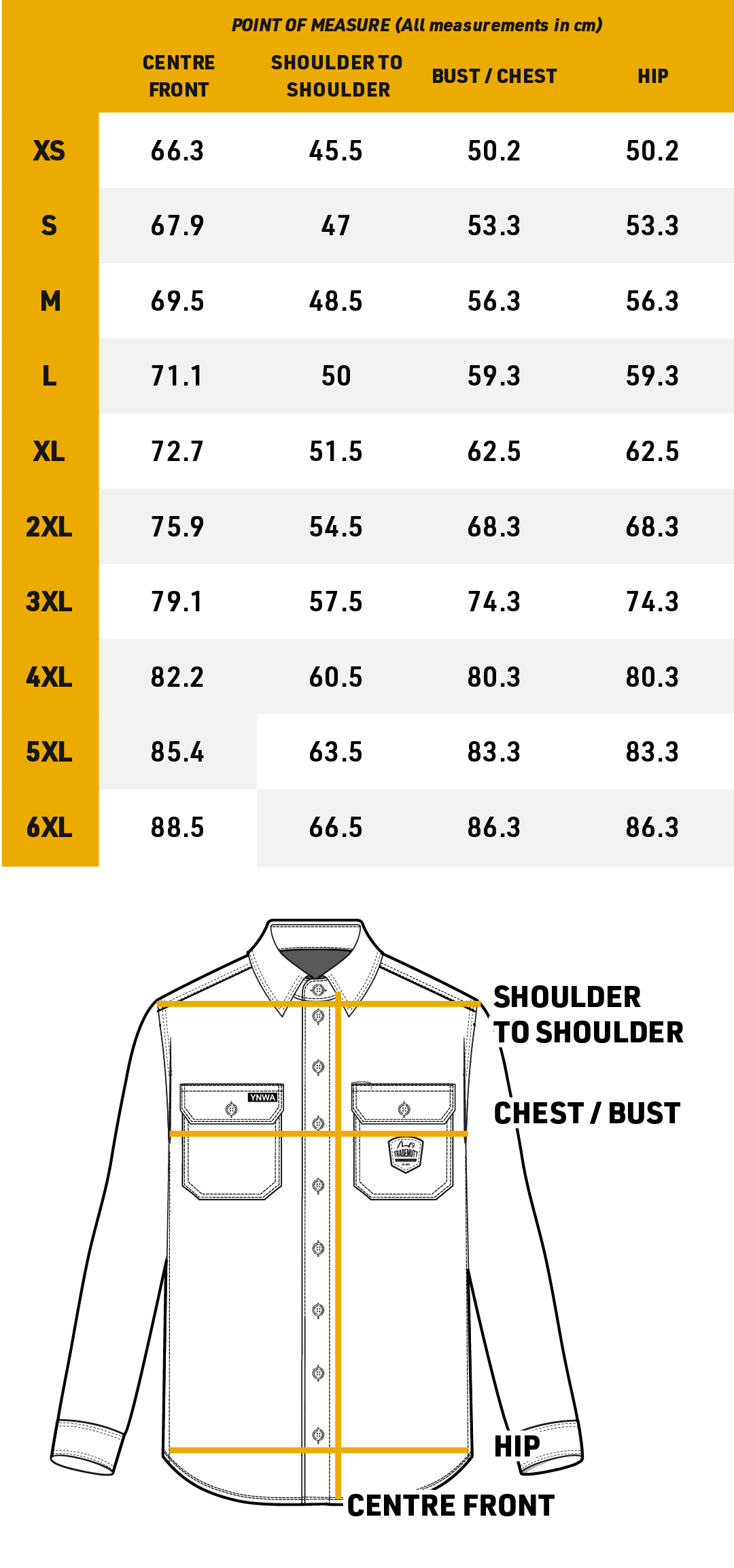 Size guide 