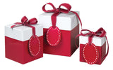 Sophie Ribboned Pop up Boxes RED