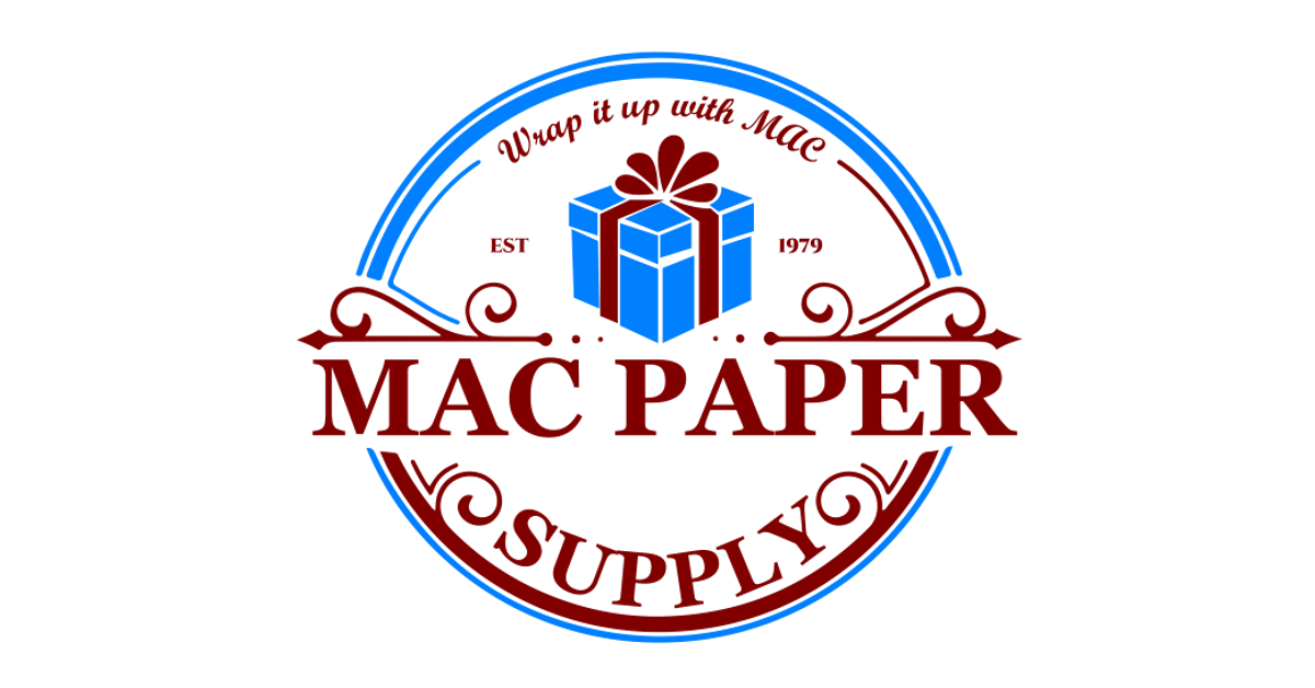  Gift Wrap - XOXO Red/Black Reversible — Mac Paper Supply